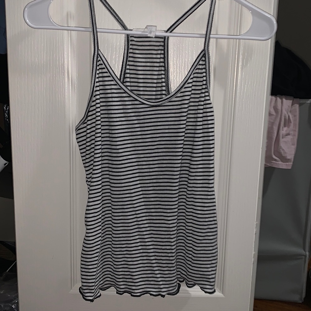 super soft, striped tank top